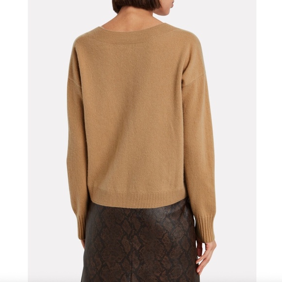 Intermix Elroy V-Neck Cashmere Sweater - Picture 2 of 6